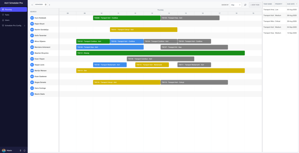 Transport planner blog